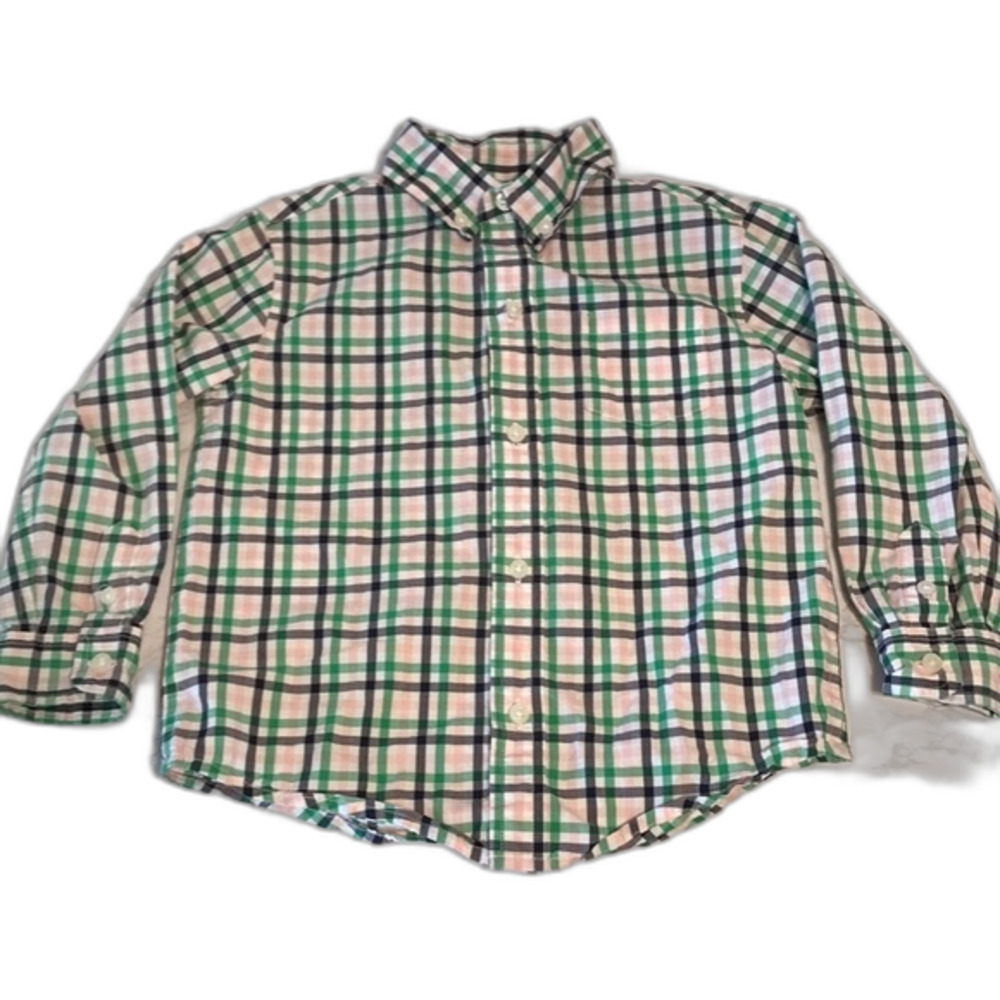 Janie and jack boys‎ button down striped shirt size 3